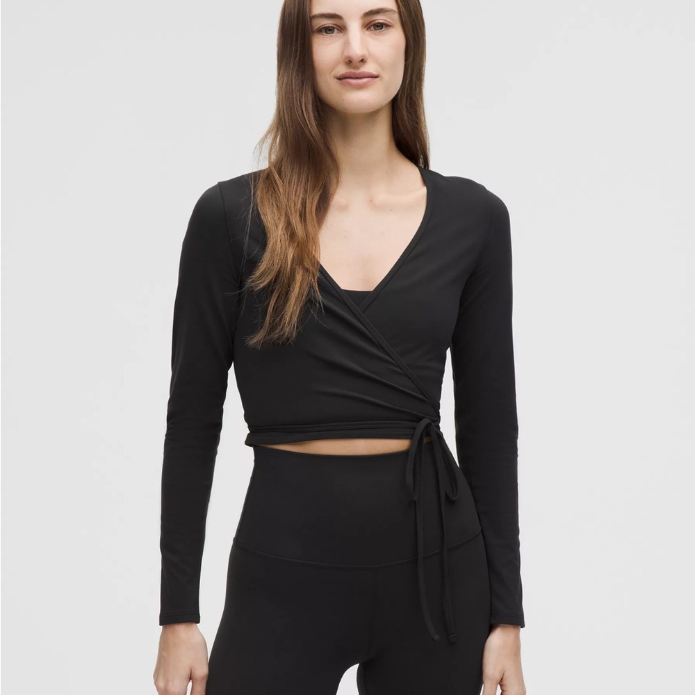Brand New Lululemon Crop Wrap Top